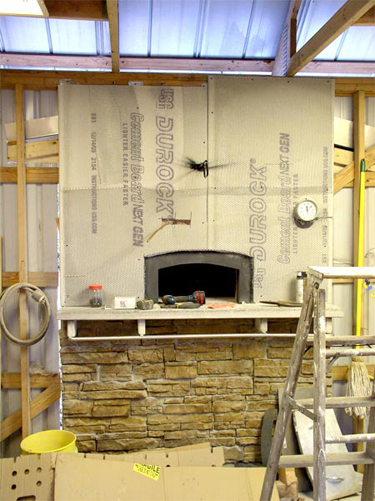 upper front rock facing